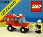 LEGO 6643 Fire Chief's Truck