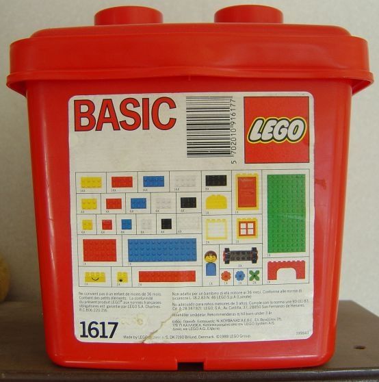 LEGO 1617 - Small Bucket