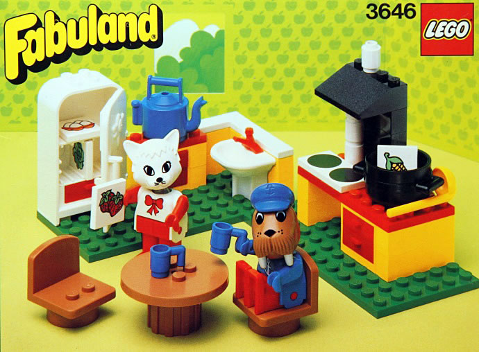 LEGO 3646 - Catherine Cat in her Kitchen