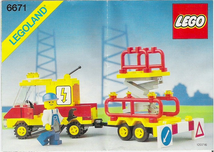 LEGO 6671 Utility Repair Lift