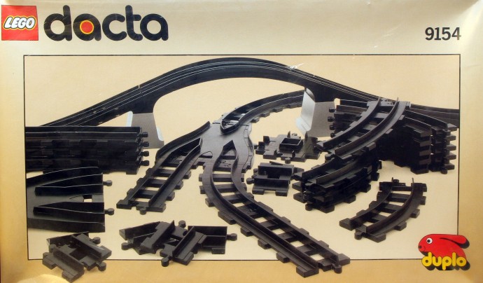 LEGO 9154 - Bridge and rails