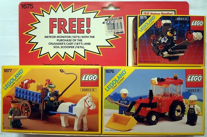 LEGO 1675 - Three Set Bonus Pack