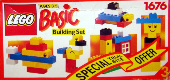 LEGO 1676 - Basic Building Set, 3+