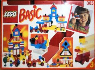 LEGO 385 - Basic Building Set, 3+