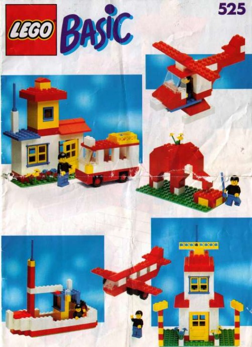 LEGO 525 - Basic Building Set, 5+