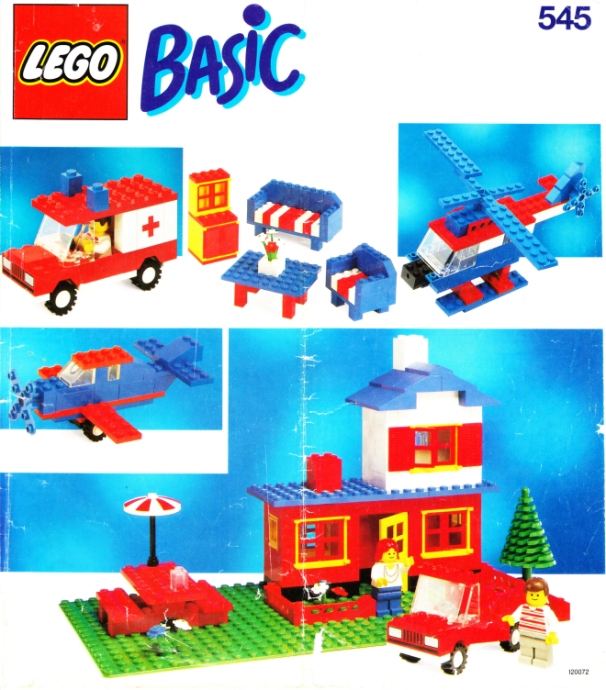 LEGO 545 - Basic Building Set, 5+