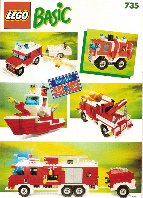 LEGO 735 Basic Building Set, 7+