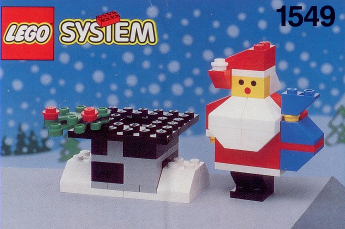 LEGO 1549 - Santa and Chimney