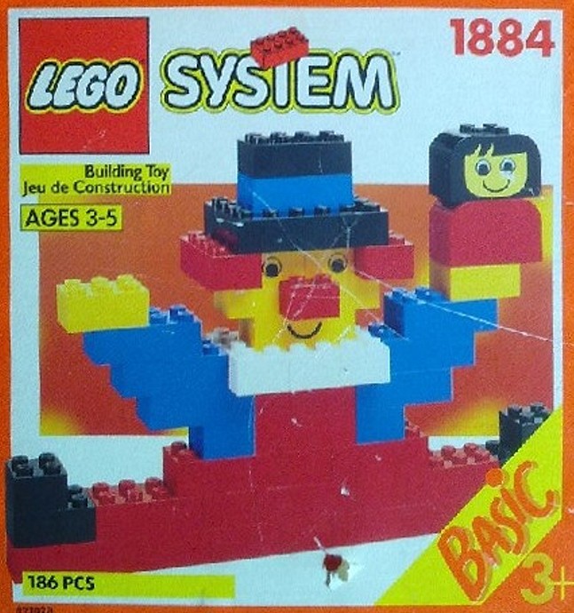 LEGO 1884 - Handy Bucket of Bricks, 3+