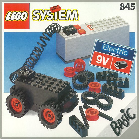 LEGO 845 - Battery Motor, 9V