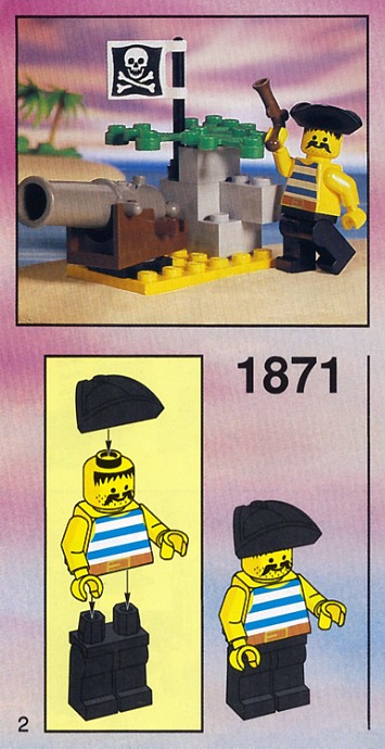 LEGO 1871 - Pirates Cannon