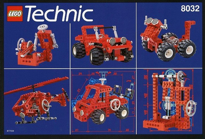 LEGO 8032 - Multi Functional Starter Set