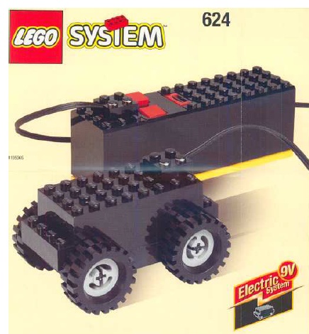 LEGO 624 - Basic Motor, 9V