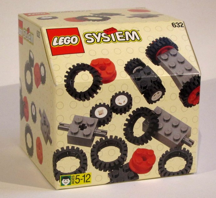 LEGO 632 Wheels and Tyres