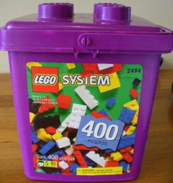 LEGO 2494 - Purple Bucket Set