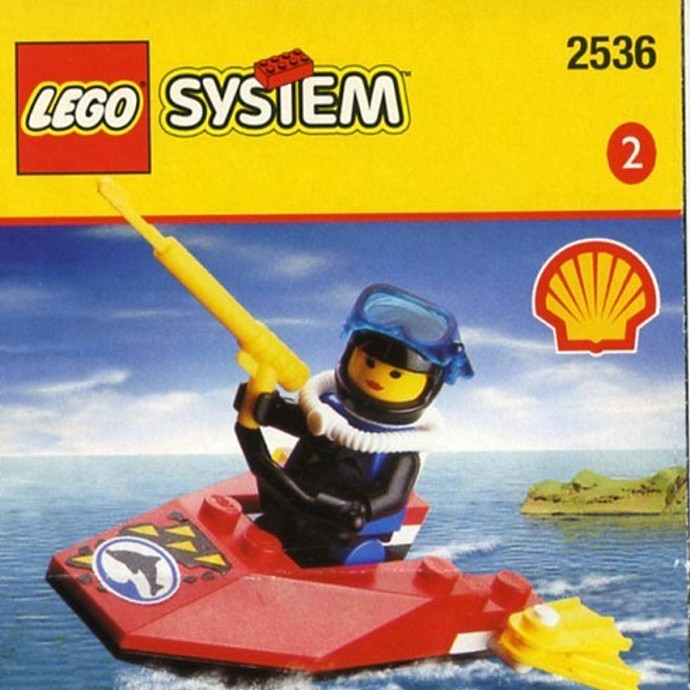 LEGO 2536 - Divers Jet Ski