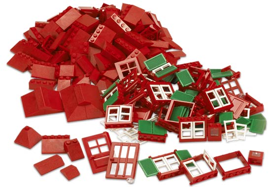 LEGO 9243 - Doors, Windows and Roof Tiles