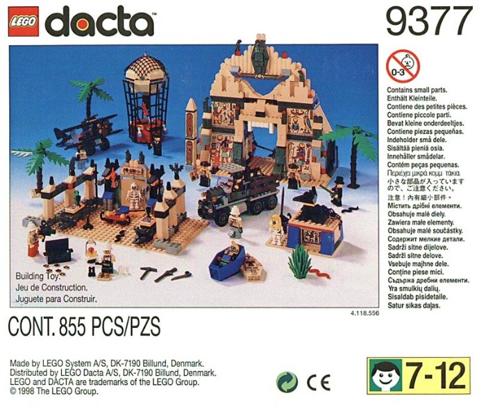 LEGO 9377 - Adventurers combined set