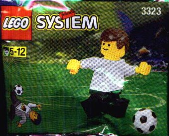 LEGO 3323 - German Footballer and Ball