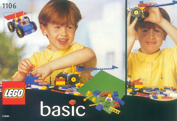 LEGO 1106 - Basic Building Set, 5+