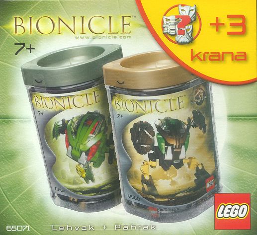 LEGO 65071 - Bionicle Dual Pack: Lehvak & Pahrak