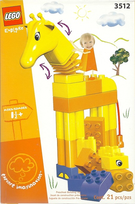 LEGO 3512 - Funny Giraffe