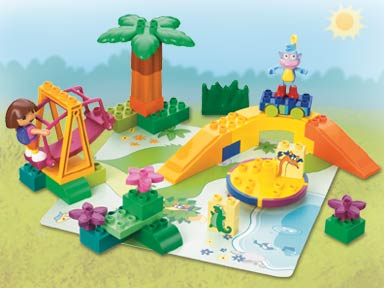 LEGO 7332 - Dora and Boots at Play Park