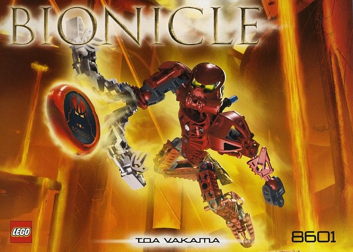 LEGO 8601 Toa Vakama (SDCC 2004 exclusive)