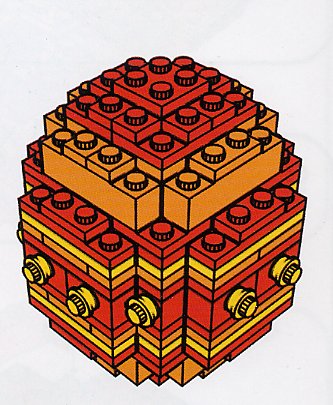 LEGO 4212850 - Easter Egg Orange