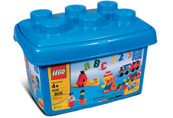 LEGO 4496 Fun With Building Tub