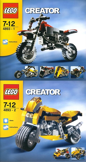 LEGO 4893 - Revvin' Riders