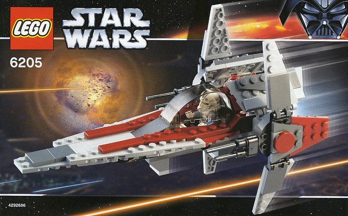 LEGO 6205 - V-wing Fighter