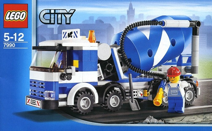 LEGO 7990 - Cement Mixer