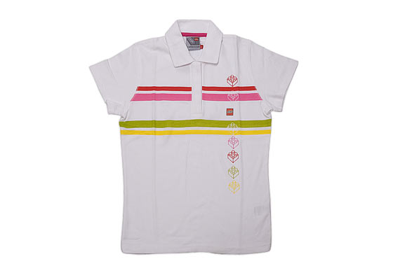 LEGO 852066 - Classic Women's White Slimfit Polo