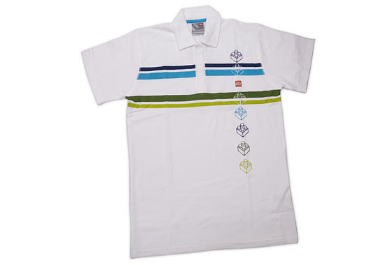 LEGO 852068 Classic Men's White Polo