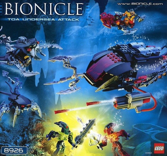 LEGO 8926 - Toa Undersea Attack 