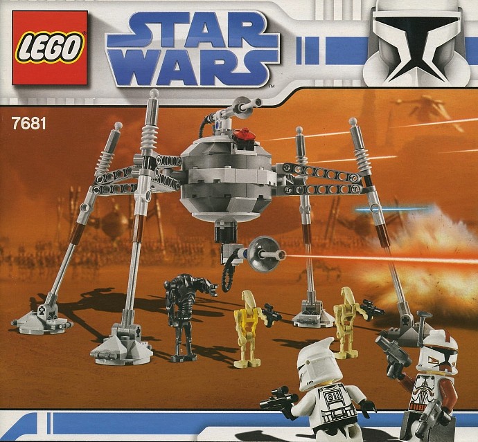 LEGO 7681 Separatist Spider Droid