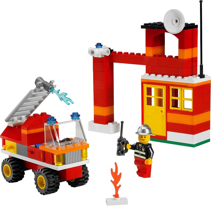 LEGO 6191 - Fire Fighter Building Set