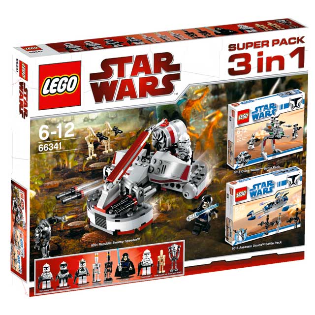 LEGO 66341 - Star Wars Super Pack 3 in 1