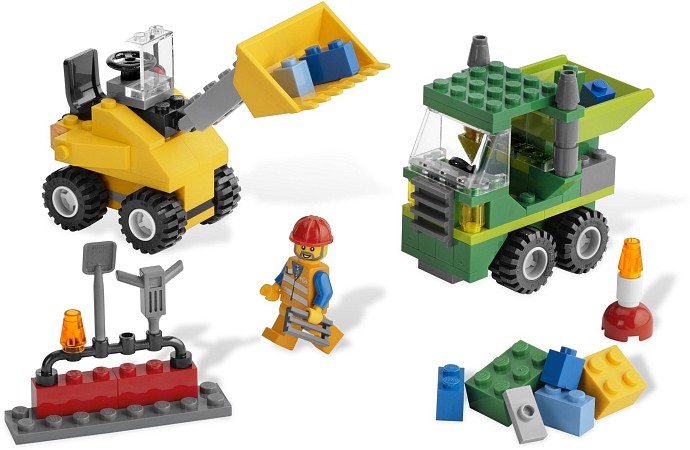 LEGO 5930 - Road Construction Building Set