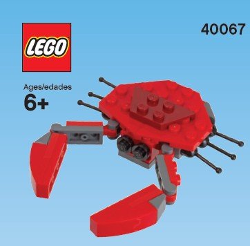 LEGO 40067 - Crab