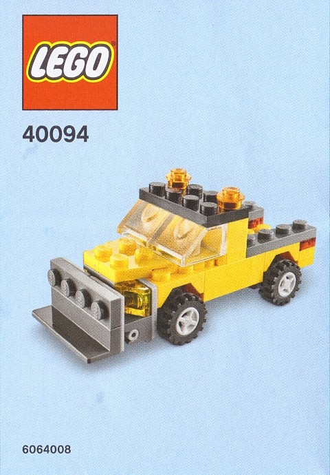 LEGO 40094 - Snowplough