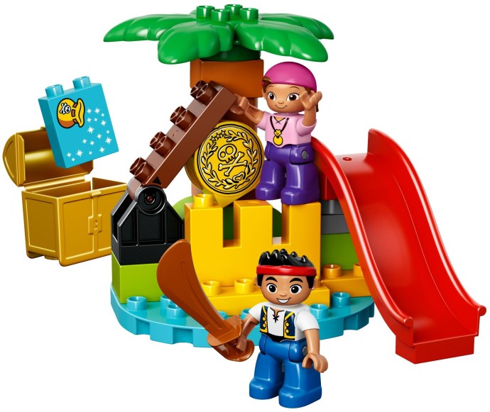 LEGO 10604 - Jake and the Never Land Pirates Treasure Island