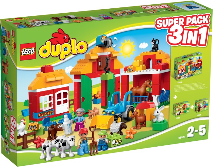 LEGO 66525 - Farm Super Pack 3-in-1