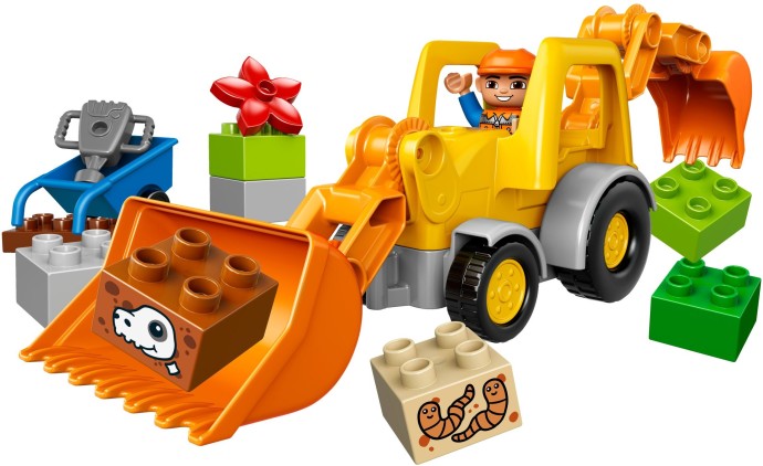 LEGO 10811 Backhoe Loader