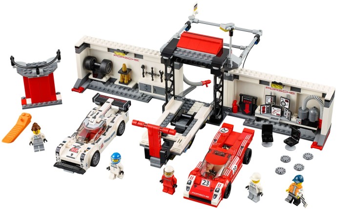 LEGO 75876 Porsche 919 Hybrid and 917K Pit Lane