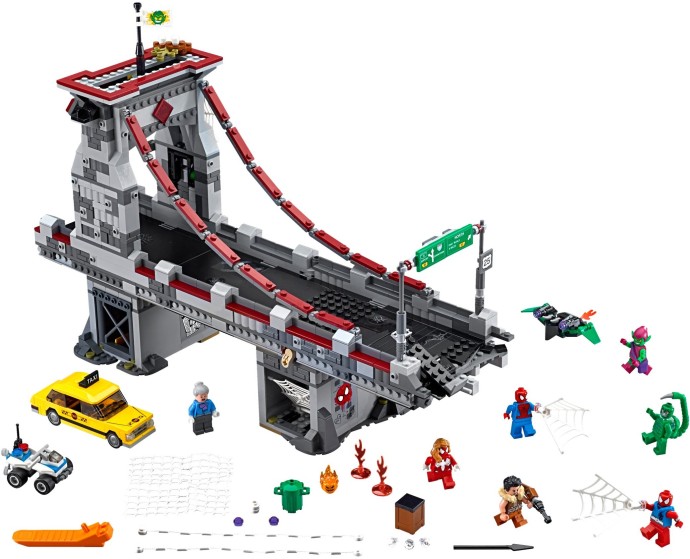 LEGO 76057 Spider-Man: Web Warriors Ultimate Bridge Battle