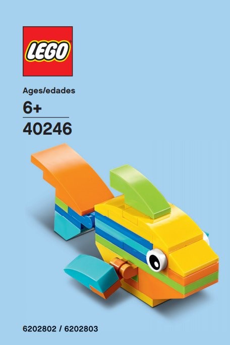 LEGO 40246 Rainbow Fish