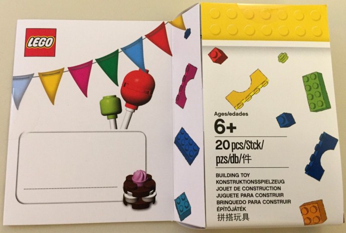 LEGO 5004931 Birthday Card