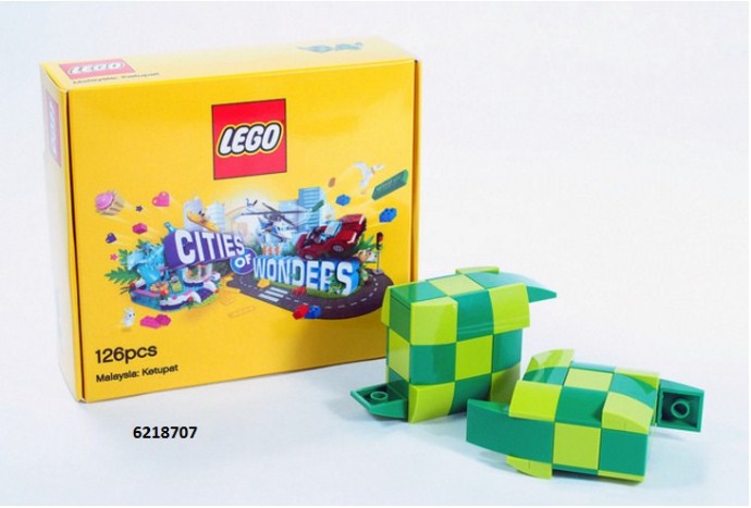 LEGO 6218707 - Cities of Wonders - Malaysia:  Ketupat